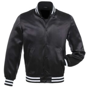 satin varsity jacket